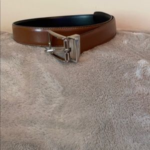 Cat /& Jack Brown boys children stretch NWT Boys/' Embossed Reversible Belt